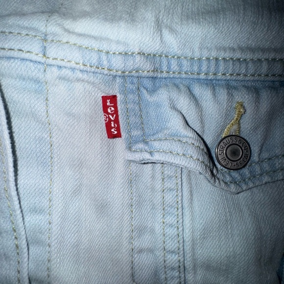 Levi's Women's ORIGINAL TRUCKER JACKET. Size XL VGUC - Picture 14 of 16